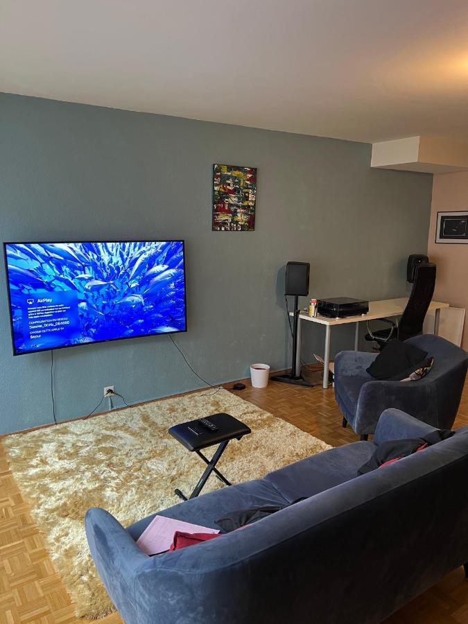 Ferienwohnung Beautiful Large Studio In Center Of Geneva Free Wifi Exterior foto